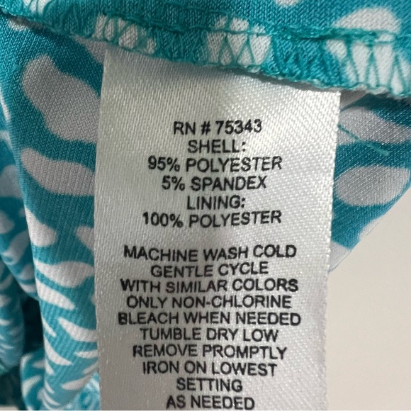 Penn Wright Manson Faux Wrap Dress Size 8 - Picture 8 of 8